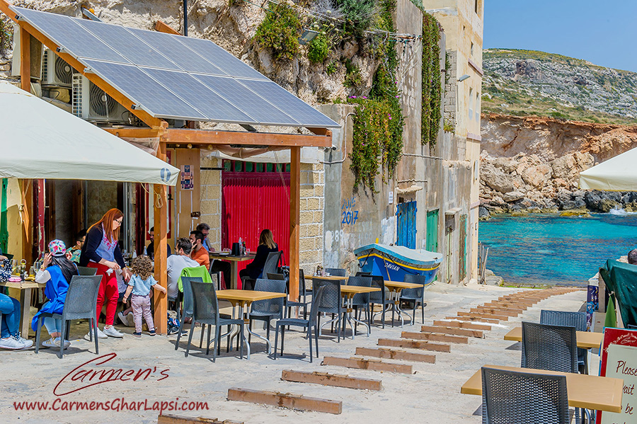 Carmens bar and Restaurant Ghar Lapsi Is-Siggiewi, Malta