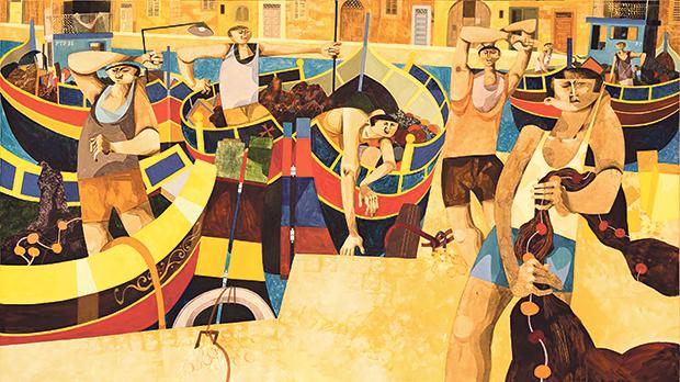 George Large iconic artwork donated to Malta Maritime Museum